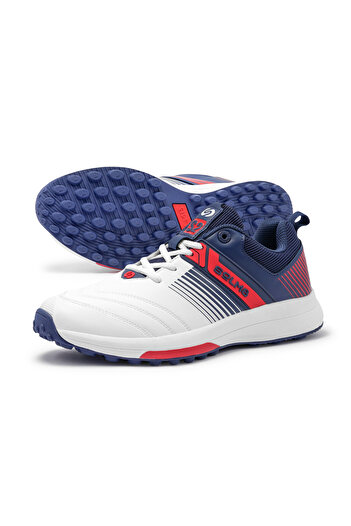 SOLM8 S2 Cricket Shoes - Advanced Grip Rubber Spikes for Grass, Ultralight Cushioning