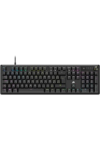 Corsair K70 CORE Mechanical Keyboard, Red Switches, RGB, Black