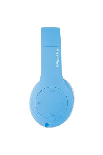 Kruger&Matz Căști stereo Street Kids, Bluetooth, microfon (albastre)