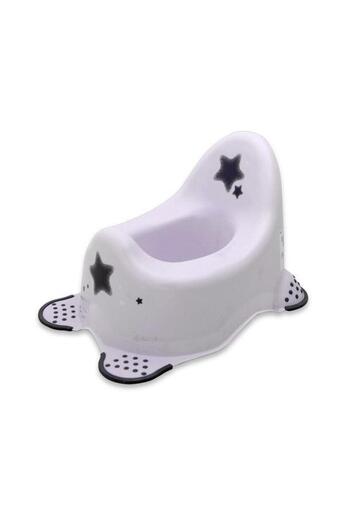 LORELLİ Anatomical Anti-Slip Potty, 38 x 27 x 23.5 cm, Stars White