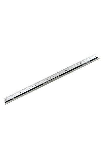 Roco Durable Straight Edge Ruler 30cm Aluminum Construction