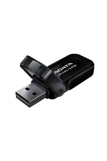 Adata USB stick UV240, 32G, USB 2.0, Flip cover, Black