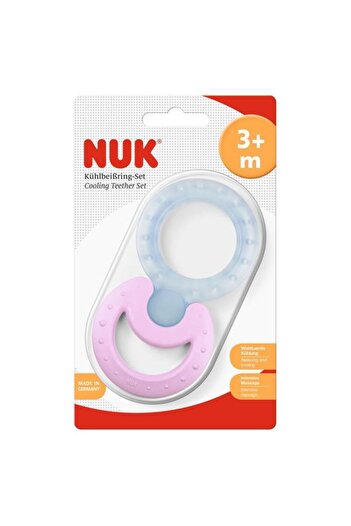 Nuk Set Inele Dentitie Roz