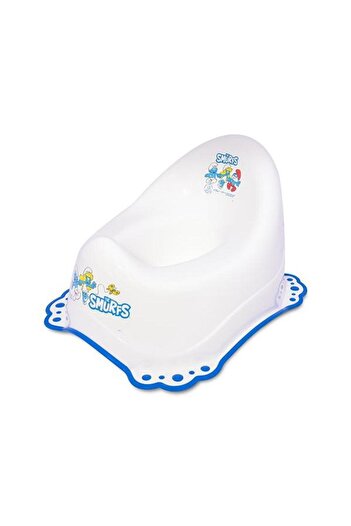 LORELLİ Anatomic Non-Slip Potty Strumfi, White