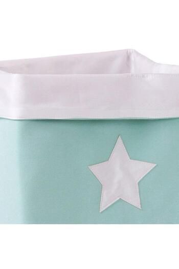 CHILDHOME Canvas storage basket 32x32x60 cm, Mint