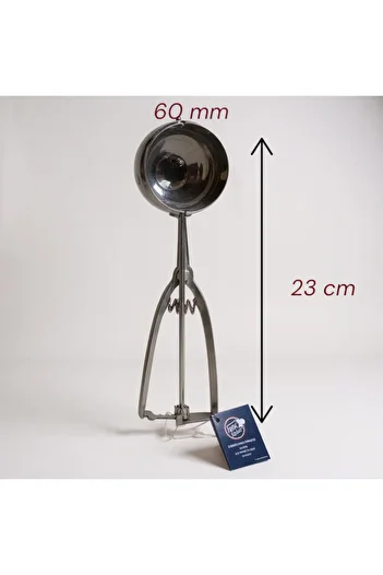 EMPA A V M 60 mm 50 mm 40 mm Diameter 21 Cm, 22 Cm, 23 cm Height Ice Cream Cookie Mold Spoon Set of 3