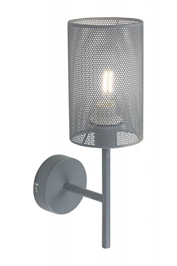 Rabalux Callia sconce 3020, 1xE14, gray, IP20,
