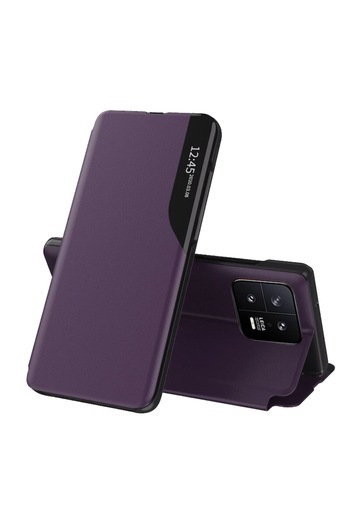 OEM Husa pentru Xiaomi 13, Piele ecologica, Purple