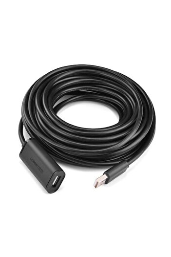 SOHO Active Extension Cable, USB 2.0 Male-Female Connectors, 15 m, Black