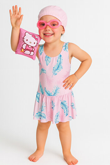 ŞevAyy Sevayy Girl's Dress Swimsuit