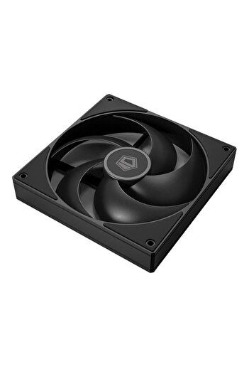 ID-COOLİNG Set 3 ventilatoare AS-120 K, 120mm, Negru