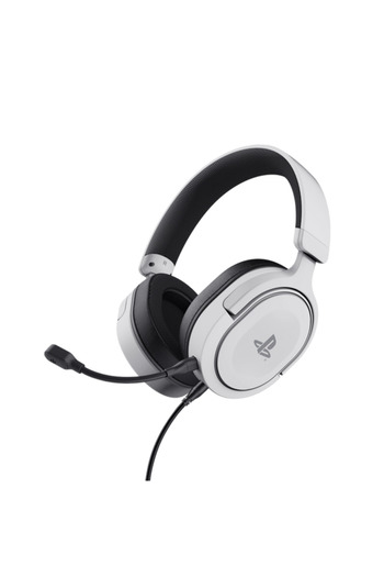 Trust GXT 498W Forta, Jack 3.5 mm, Microphone (White)