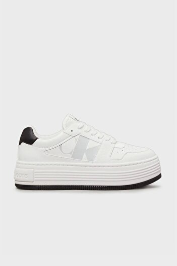 Calvin Klein Bold Flatf Low Laceup Mix Nbs Women's Sneaker Yw0Yw01641-01W