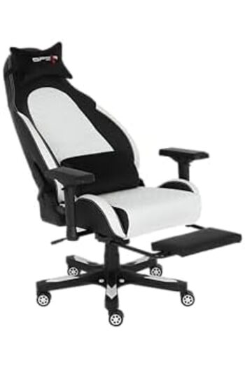 SPEARPC High Back Gaming Chair with Footrest - SGCH715 with 4D Armrest