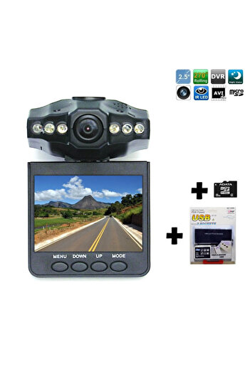 OEM LingTong HD Car Camera with Auto Start and Continuous Recording