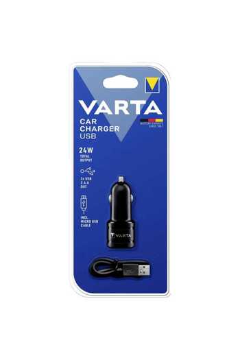 Varta Car Charger 57931 USB Car Charger Max. output current 4800mAh 2 x USB