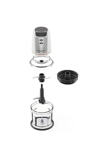 Kenwood CHP61.100WH Chopper, 500 W, 0.5 l bowl, 2 stainless steel blades, 2 speeds, White