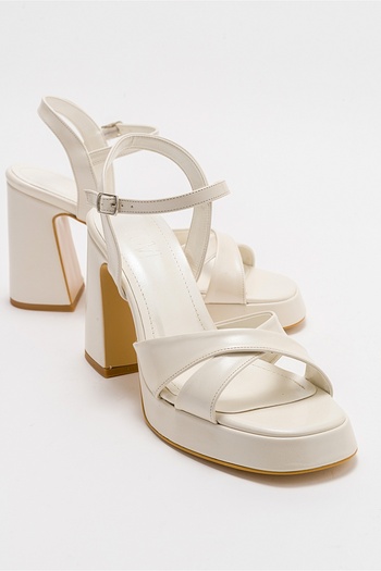 LuviShoes Henry Skin Women's Platform Heeled Shoes