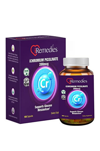 iremedies iChromium Picolinate (100 Capsules)