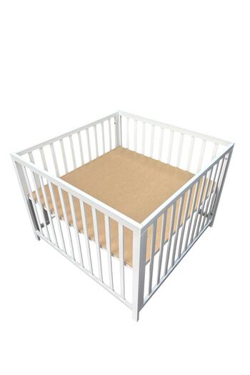 OEM Felix children's playpen, wood material, dimensions 975x980x740 (LxWxH)
