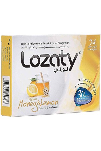 Lozaty THROAT LOZ HONEY & LEMON 24S