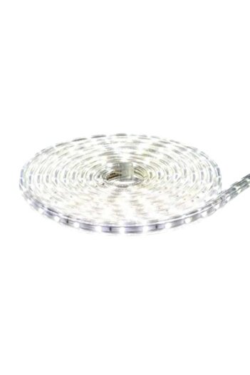 SDX Market SMD 5050 Strip Light Hose, 10 m 600 LEDs, Cool White, with power supply included