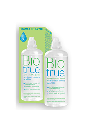 Biotrue Contact lens care solution, 360ml