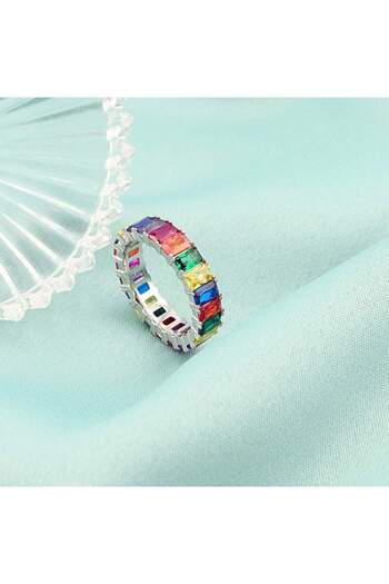 Bijuteria SORELLY Inel Argint Eternity Baguette 17