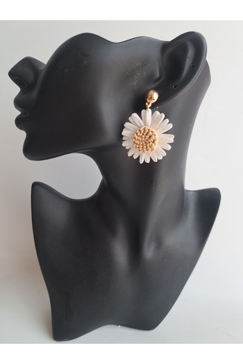 BHR AKSESUAR Daisy Paper Earrings