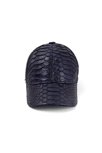 fubileather Бейсболка з пітонської шкіри, унісекс