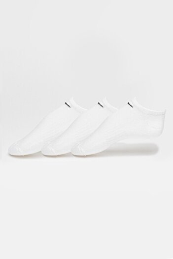 Nike , Set de sosete pana la glezna unisex, pentru antrenament Everyday Cushioned - 3 perechi, Alb op