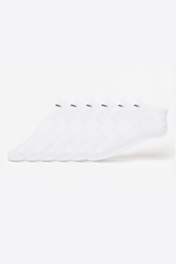 Nike - Set of lightweight ankle socks for training Everyday - 6 pairs, White, L
