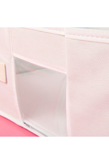 PRENDİ HOME Prendi Home Pvc Detailed Bucket - White - 38X33X15 cm