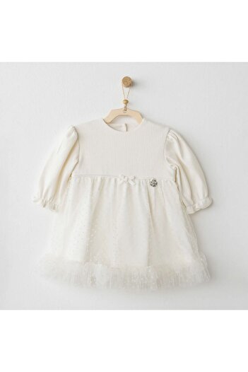 Budi Andywawa ac26257 baby bow bliss dress ecru