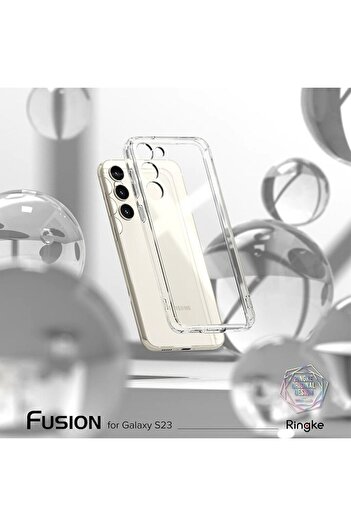 Bibilel Ringke Fusion Clear Case for Samsung Galaxy S23