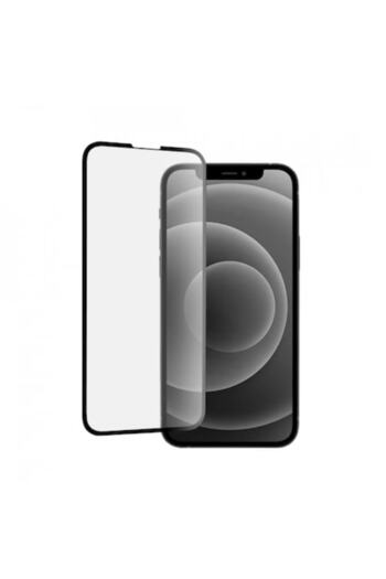 OEM Screen Protector Compatible with Apple iPhone 13 Mini, 5D Tempered Glass, Black/Transparent