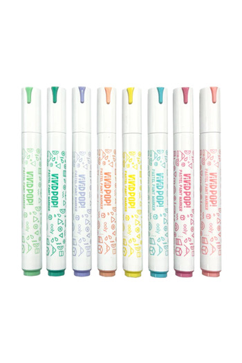 Ooly Vivid Pop! Paint Markers - Set of 8, Pastel