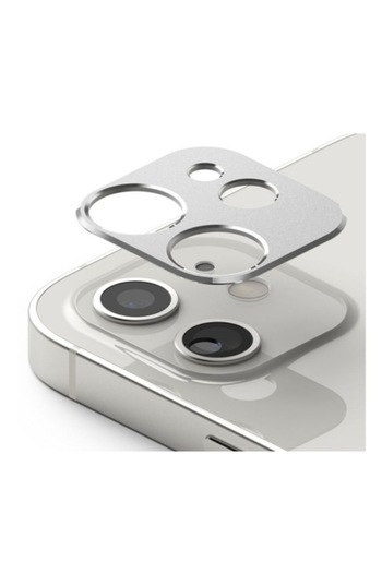 SOHO Camera photo protection film compatible with iPhone 12 and iPhone 12 Mini, 9H tempered glass, silver