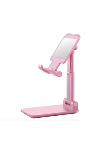 OEM Foldable Stand for Phone or Tablet, Pink