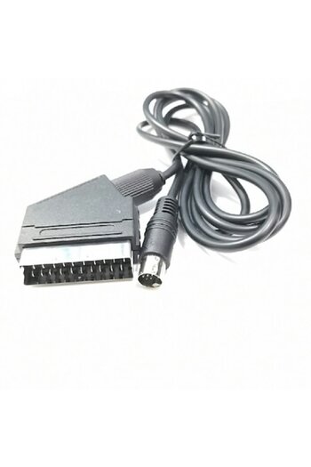 Bibilel Cablu AV RGB Scart pentru Sega Mega Drive 2 Genesis, 1,8 metri, Negru