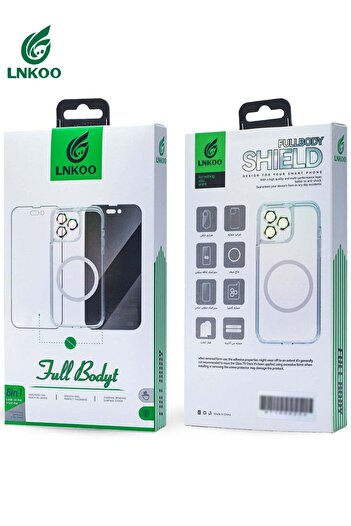 lnkoo Complete Protection Kit 8 in 1 for iPhone 16 Plus – Comprehensive Protection and Outstanding Perfo