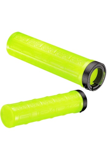 Specialized Supacaz Grizips Lock-On Bicycle Grips, Yellow