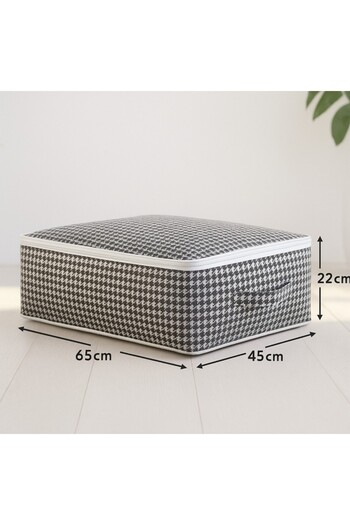 YELLOW STARY HOME DECOR (1 Piece) Sofa Bed & Bed Base Type Pillow Quilt Storage Bag-Bed Base Organizer 65X45X22 cm