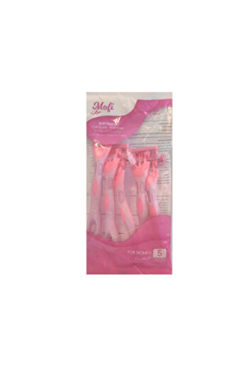 movil Movi Body Razors for Women, 3 Blades, 5 Pieces