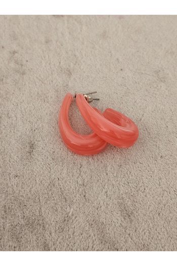 SiestaAccessories Coral Color Acrylic Earrings