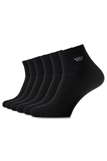 OEM Set 6 pairs dynamic socks made of combed cotton without seams, men, black, size 41-43