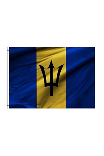 Generic BPA® Barbados Flag For Indoor Outdoor Home, Office & Events (80x140cm)