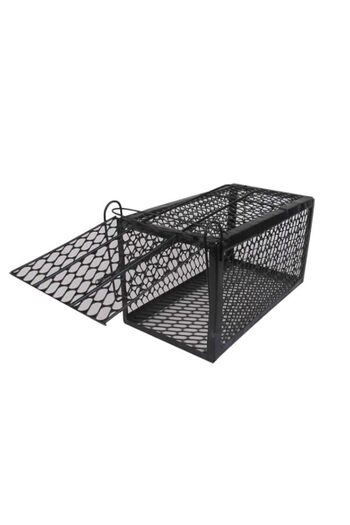 Generic ARTC Rat Mouse Cage Trap Snap Trap- Set Cage Medium Size Black color