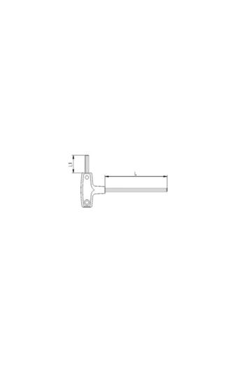 İzeltaş 4920 t Type Allen Key 2.5 mm