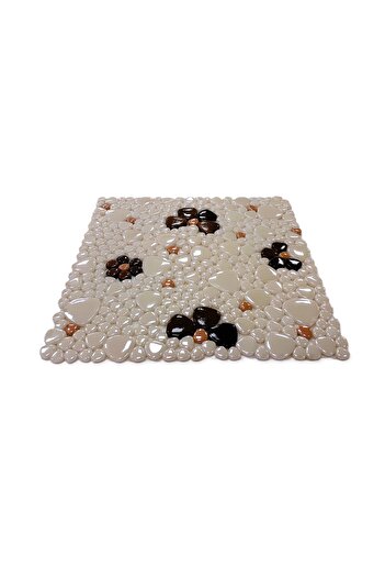 MozaiKristaL Hobi ve Sanatsal Çalışmalar için Çiçek Desenli 31,5x31,5cm. Cam Mozaik ( 5 File Karo=0,5 m2 )